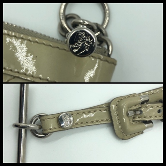 Burberry Patent Quilted Leather Wristlet Clutch - Picture 6 of 8